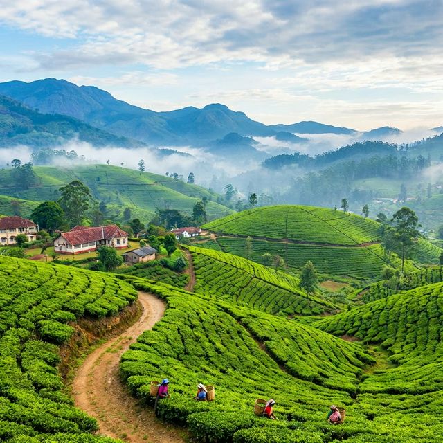 Nuwara Eliya Tea Plantations